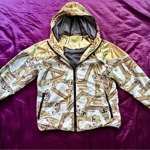 Versace Jeans Collection Gold and White Jacket